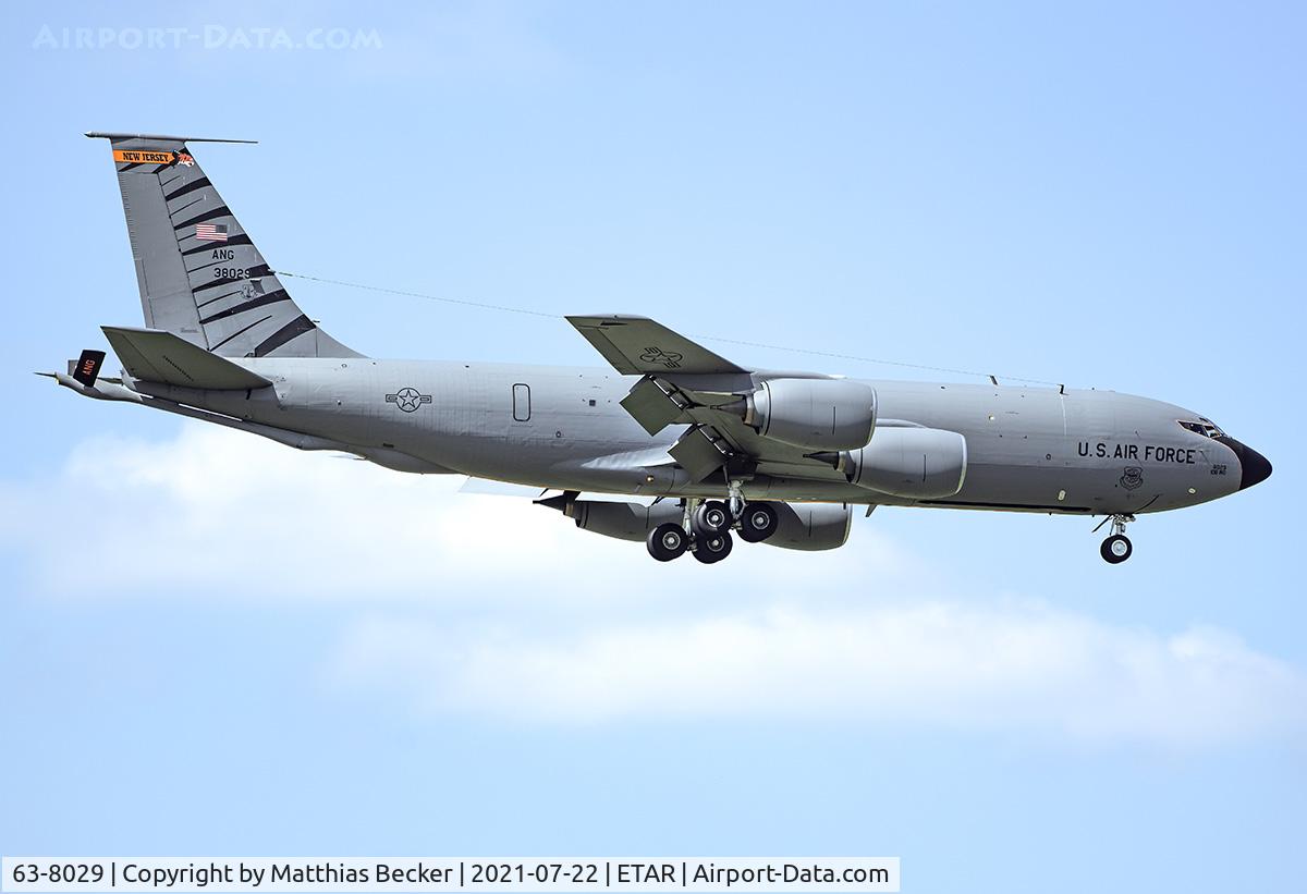 63-8029, 1963 Boeing KC-135R Stratotanker C/N 18646, 63-8029