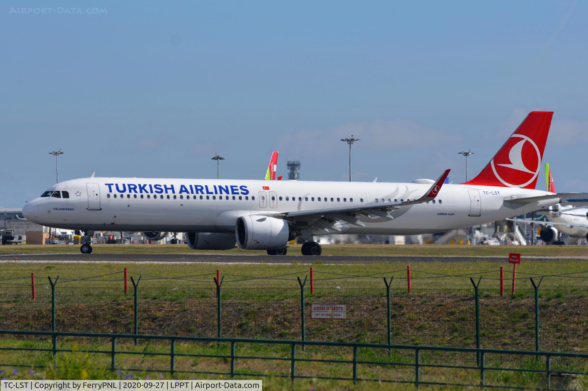 TC-LST, 2020 Airbus A321-271NX C/N 9326, Turkish A321N kining-up