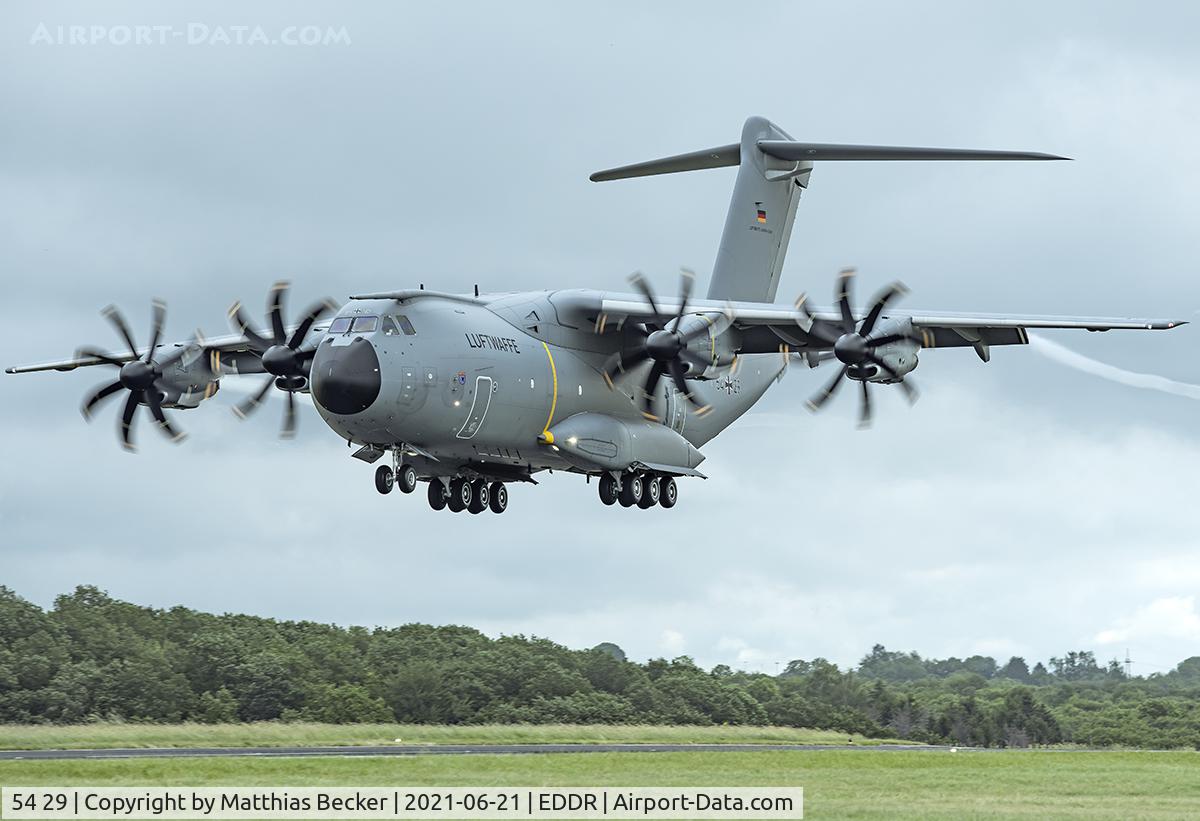 54 29, 2019 Airbus A400M-180 Atlas C/N 090, 54+29