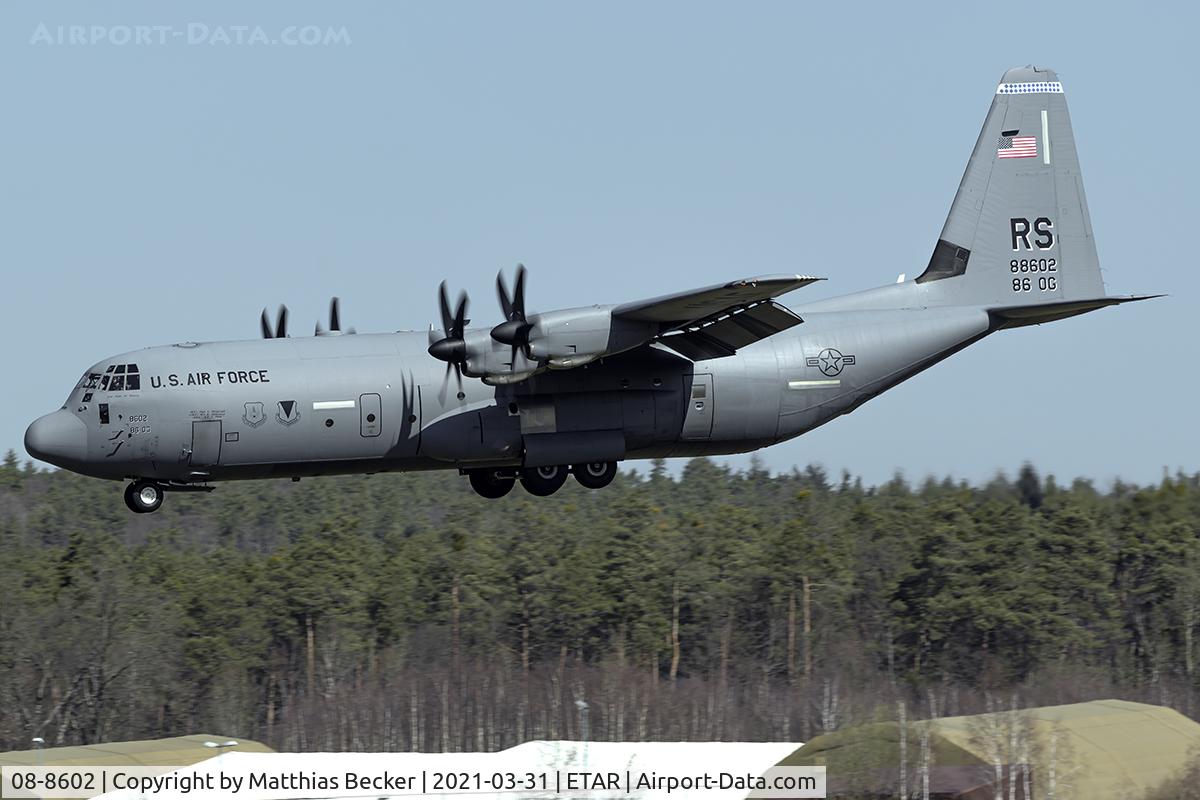 08-8602, 2008 Lockheed Martin C-130J-30 Super Hercules C/N 382-5611, 08-8602
