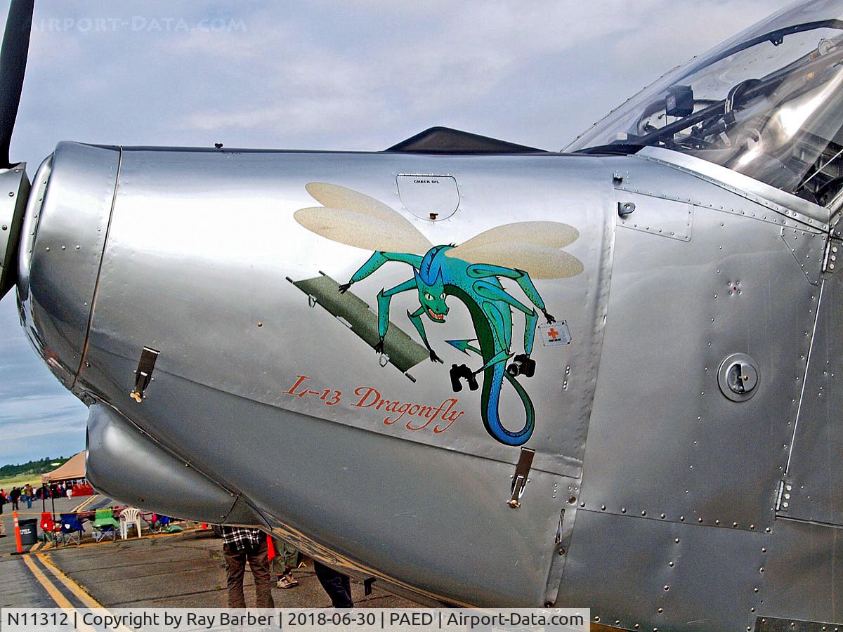 N11312, 2018 Consolidated Vultee L-13 Dragonfly (replica) C/N 1021, N11312   (NX11312 / 51021 ) Consolidated Vultee L-13 Dragonfly (replica) [1021] Elmendorf AFB~N 30/06/2018