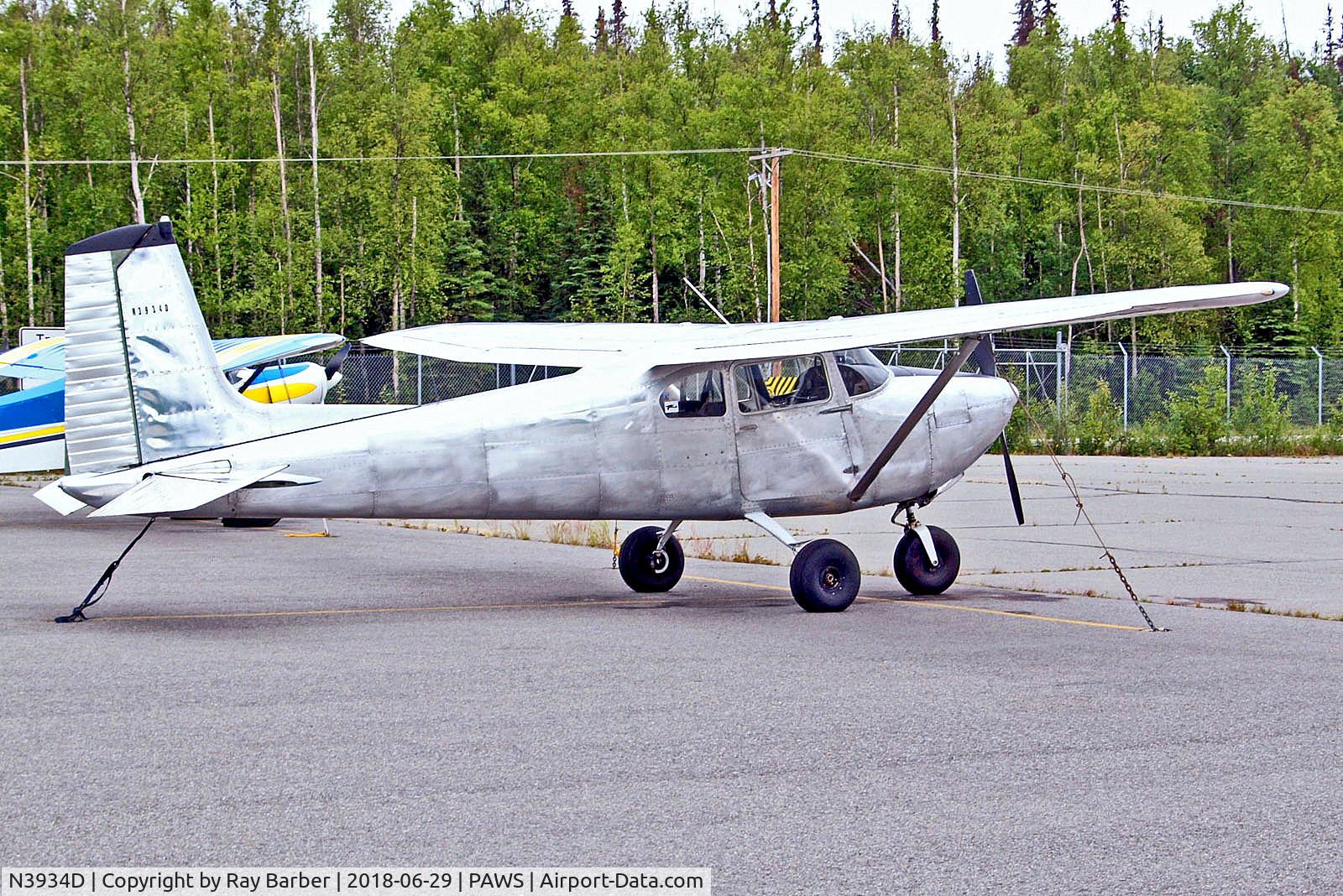 N3934D, 1957 Cessna 182A Skylane C/N 34634, N3934D   Cessna 182A Skylane [34634] Wasilla~N 29/06/2018