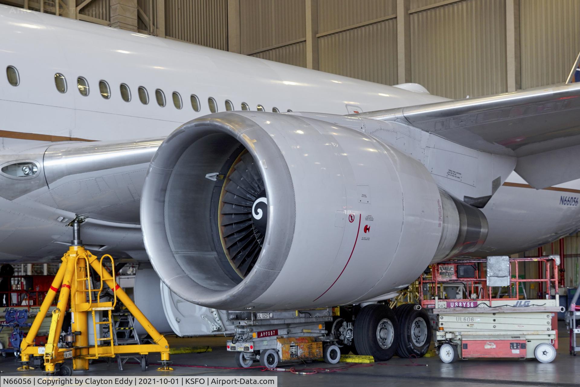 N66056, 2001 Boeing 767-424/ER C/N 29451, SFO 2021.