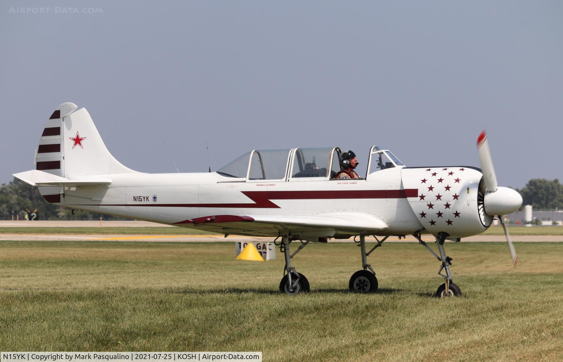 N15YK, 1993 Yakovlev Yak-52 C/N 9311702, Yak-52