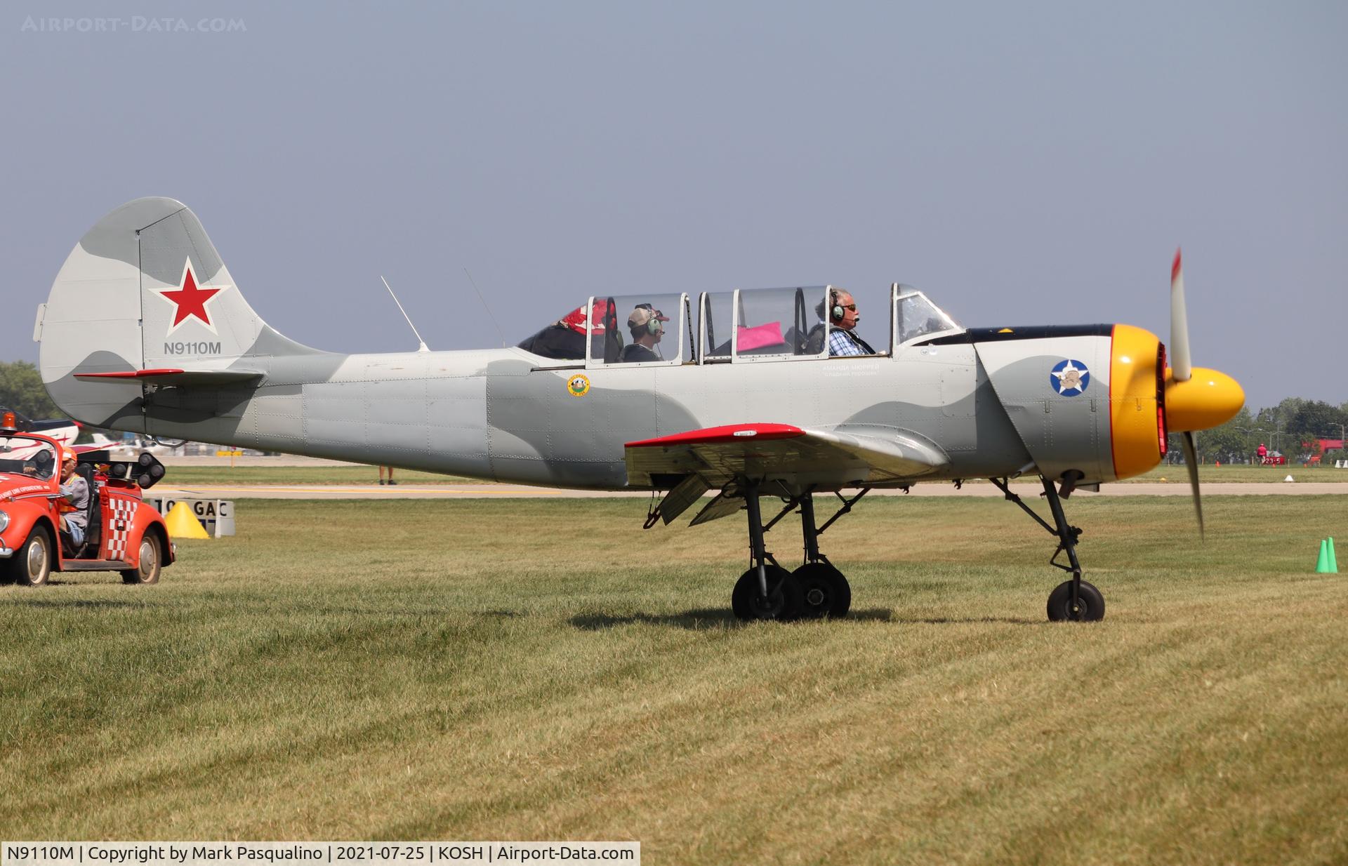 N9110M, 1986 Yakovlev Yak-52 C/N 866112, Yak-52