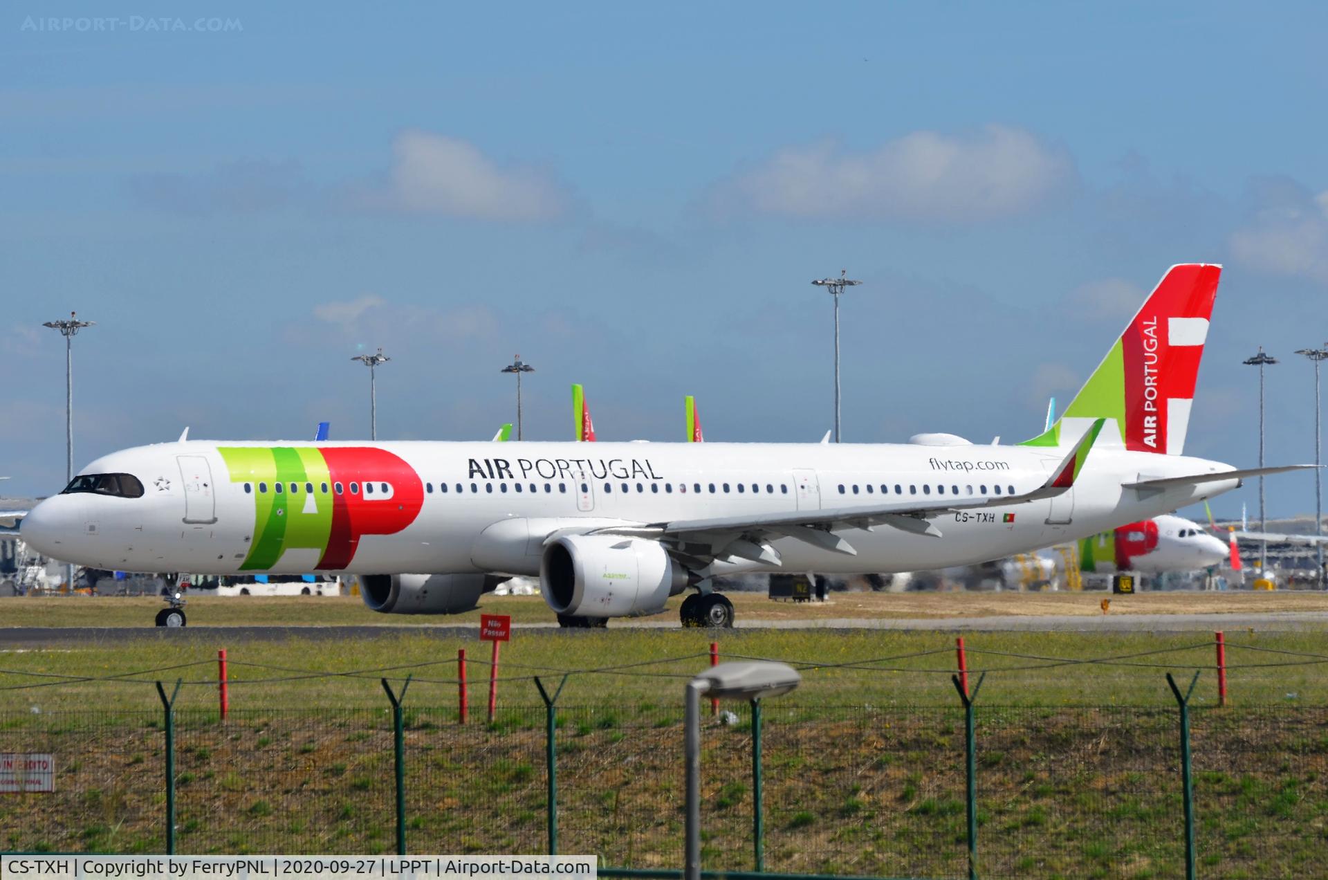 CS-TXH, 2021 Airbus A321-251NX C/N 10311, TAP A321N departing for a Trans-Atlantic flight