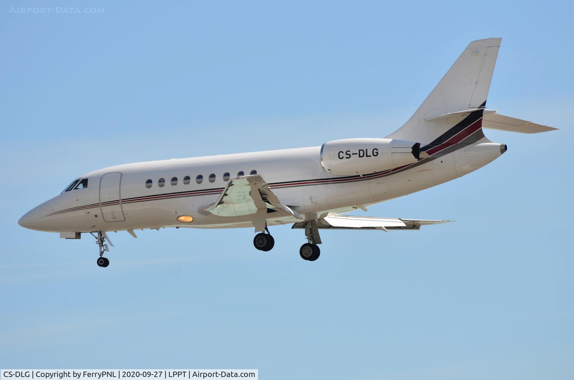 CS-DLG, 2008 Dassault Falcon 2000EX C/N 144, Landing of Netjets DA2000