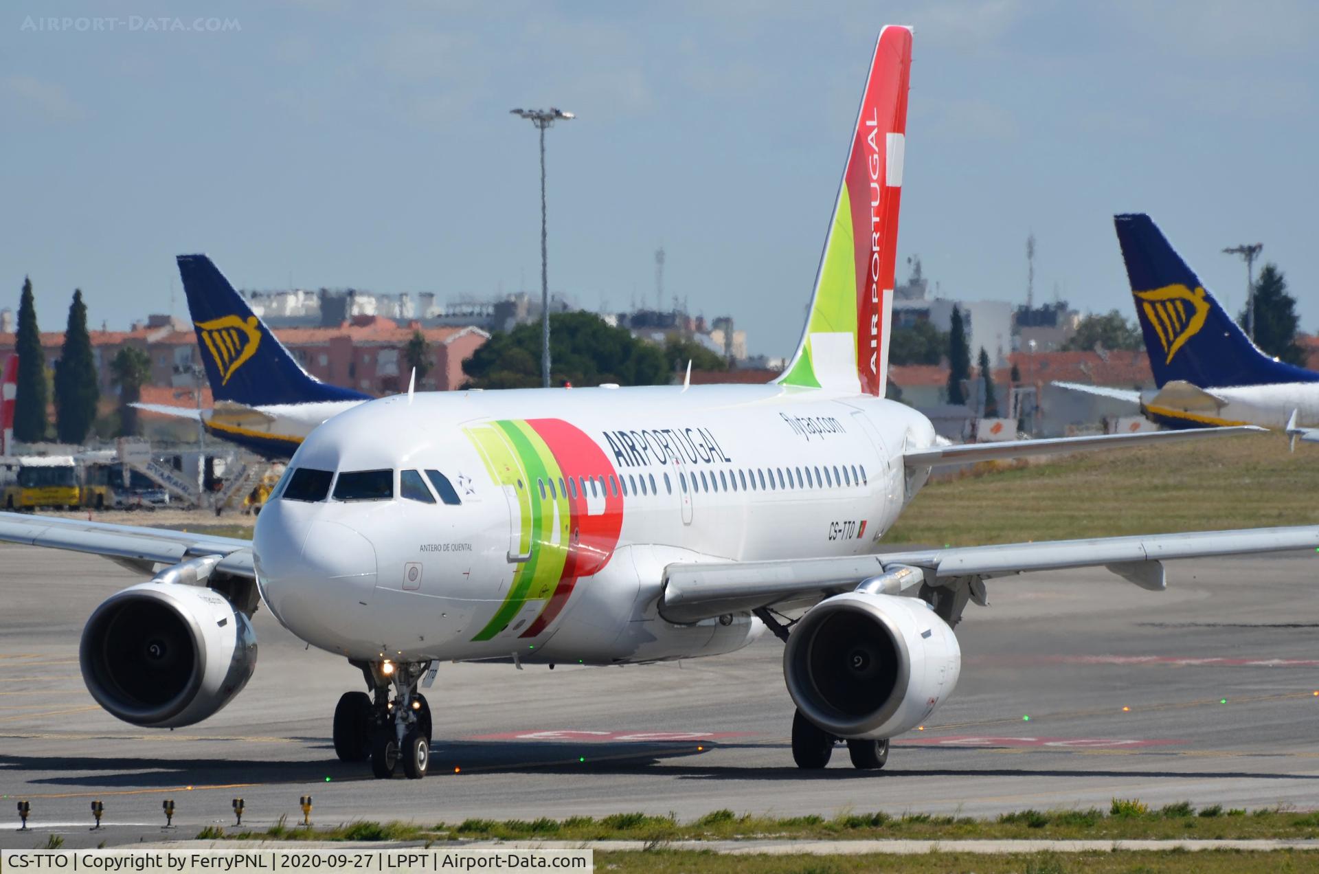 CS-TTO, 1999 Airbus A319-111 C/N 1127, TAP A319
