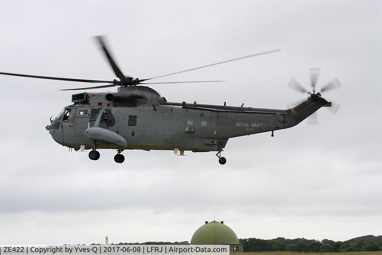 ZE422, 1986 Westland Sea King ASaC.7 C/N WA961, Westland Sea King ASaC.7, Landivisiau Naval Air Base (LFRJ) Tiger Meet 2017