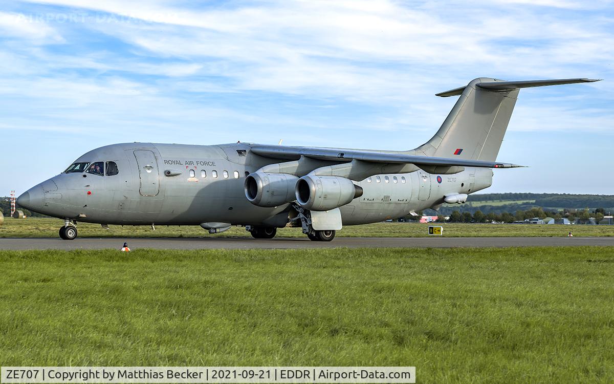 ZE707, 1991 British Aerospace BAe.146-200QC Quick Change C/N E2188, ZE707