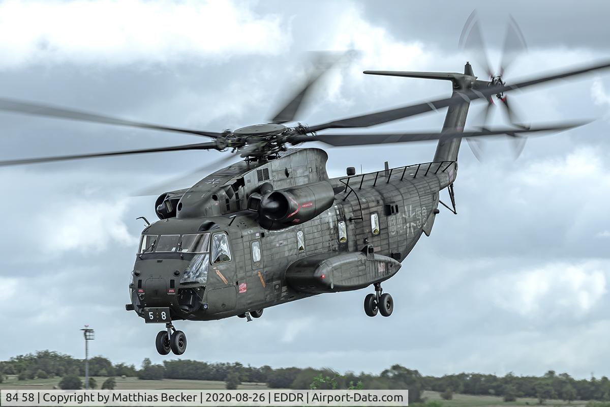 84 58, Sikorsky (VFW-Fokker) CH-53GS C/N V65-056, 84+58