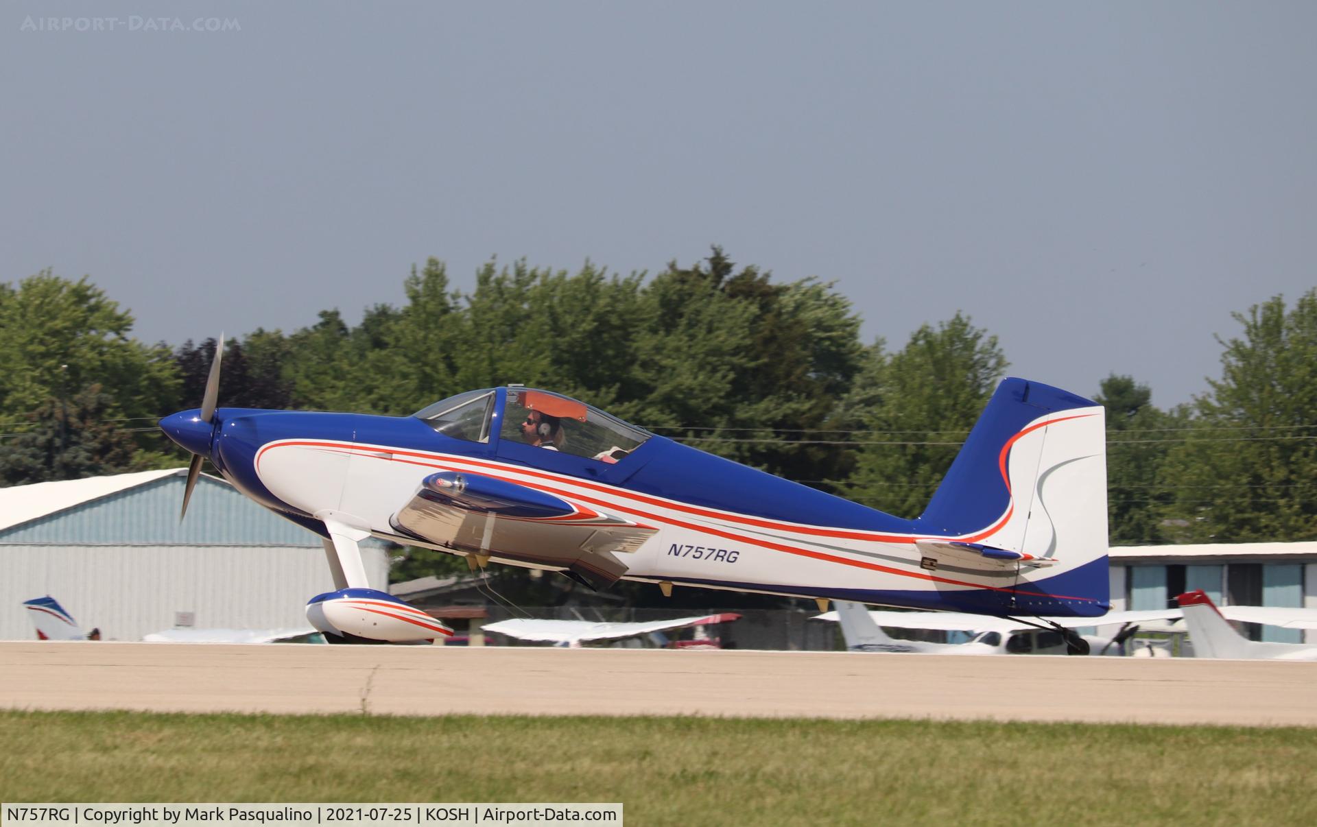 N757RG, 2012 Vans RV-7 C/N 73113, Vans RV-7