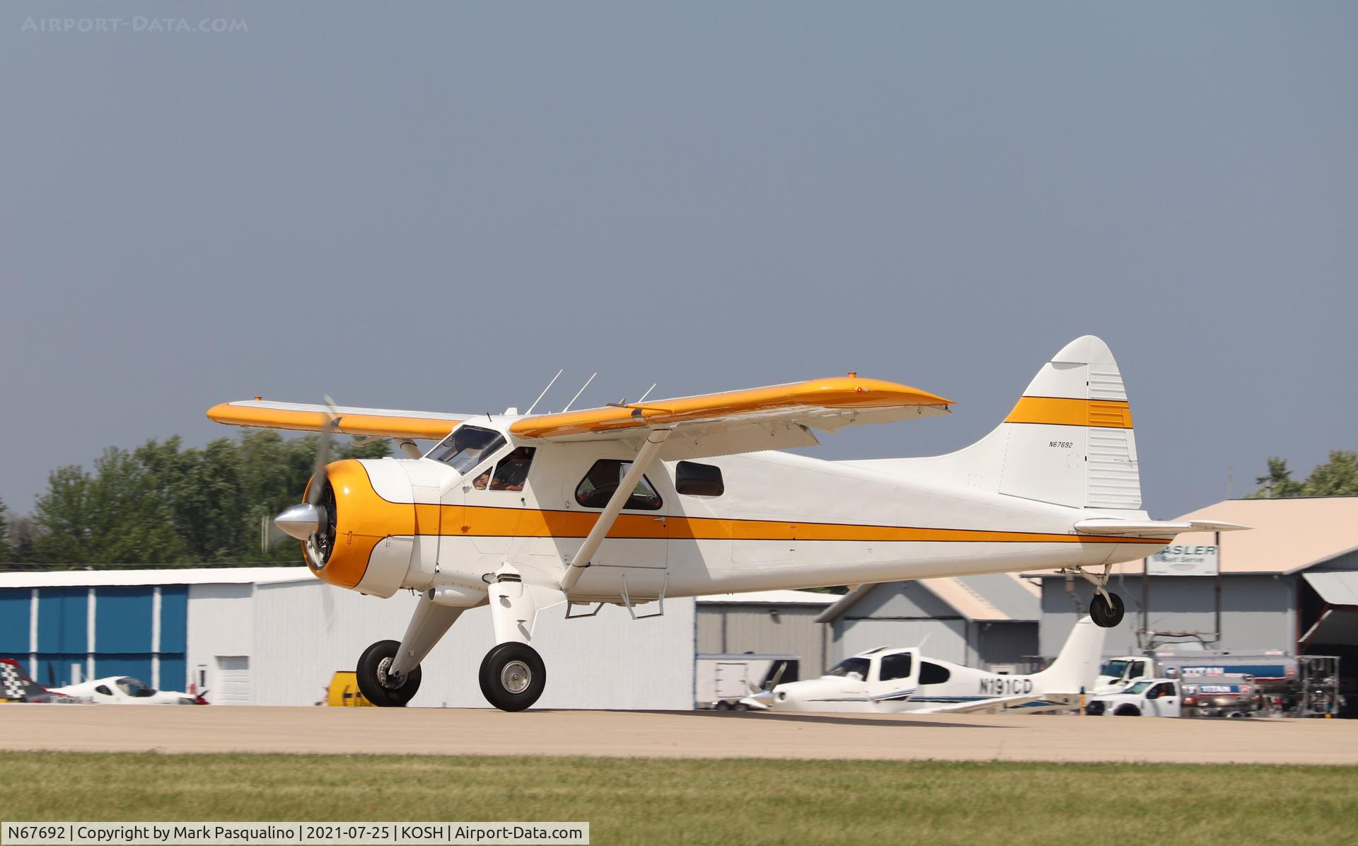 N67692, 1956 De Havilland Canada U-6A Beaver C/N 1018, DHC-2