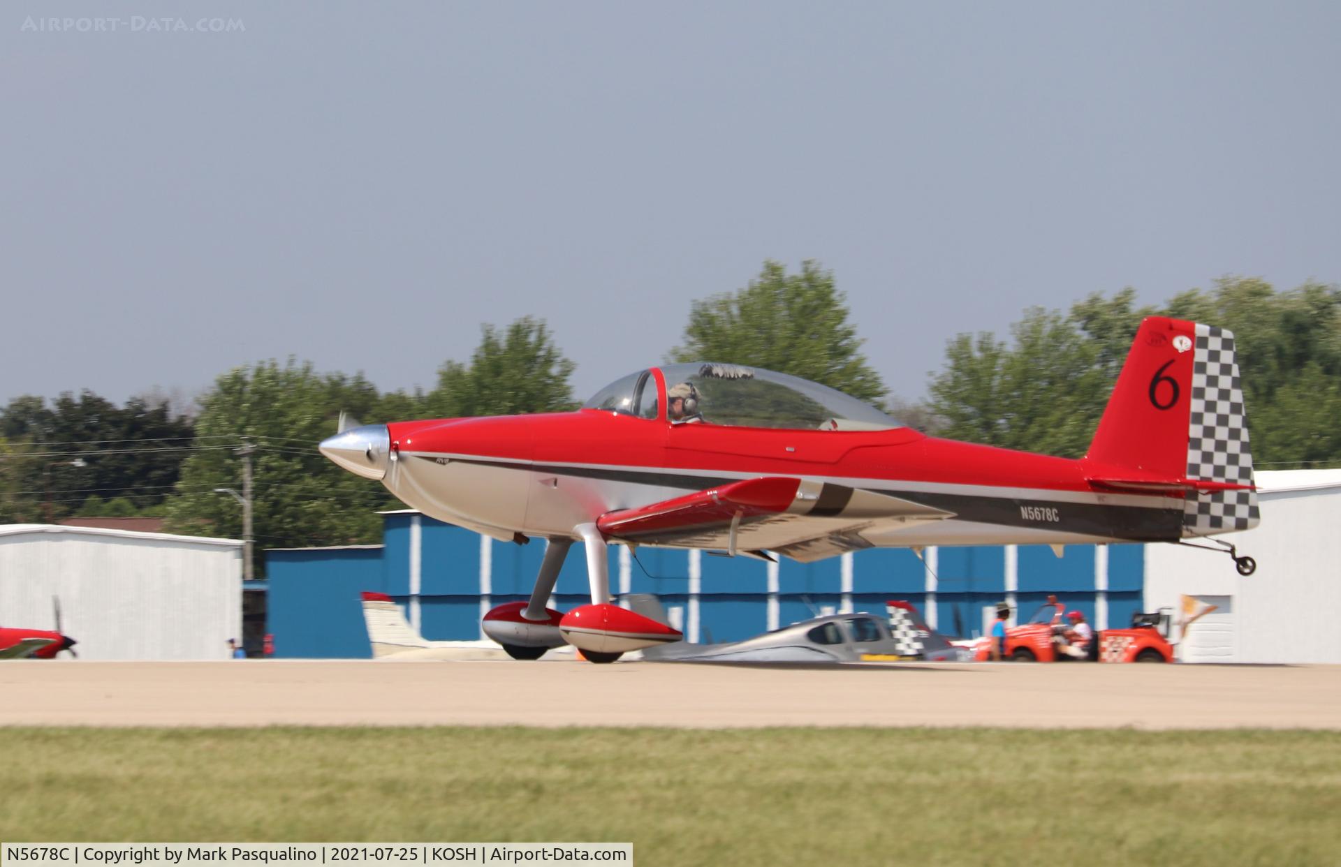N5678C, Vans RV-8 C/N KC-1, Vans RV-8