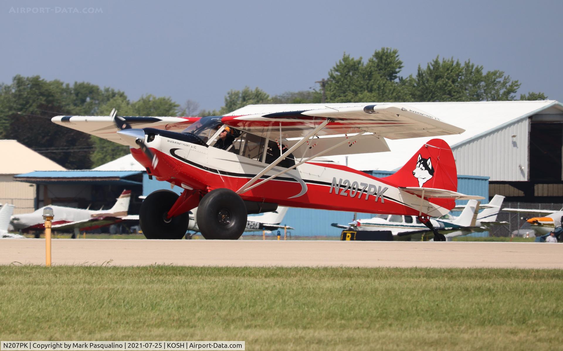 N207PK, 2019 Aviat A-1C-180 Husky C/N 3320, Aviat A-1C-180