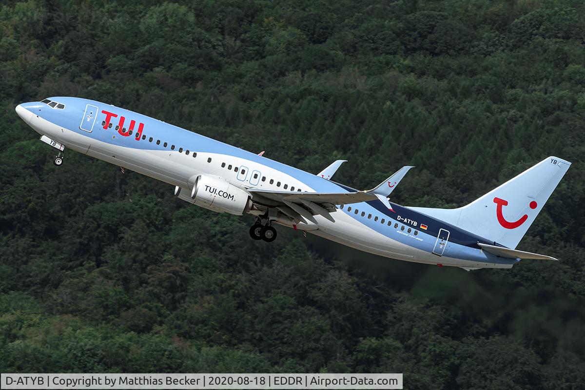 D-ATYB, 2013 Boeing 737-8K5 C/N 37257, D-ATYB