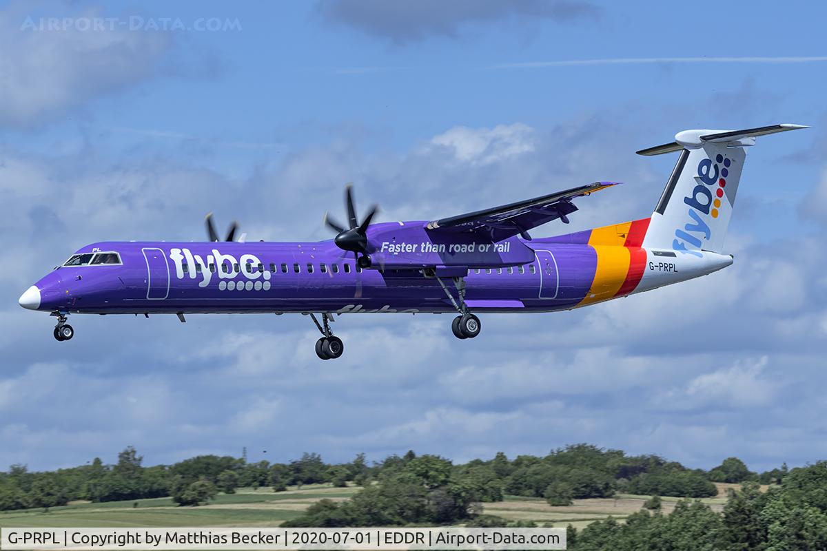 G-PRPL, 2011 Bombardier DHC-8-402 Dash 8 C/N 4380, G-PRPL