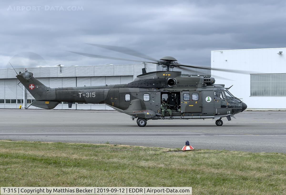 T-315, Aerospatiale AS-332M1 Super Puma C/N 2335, T-315