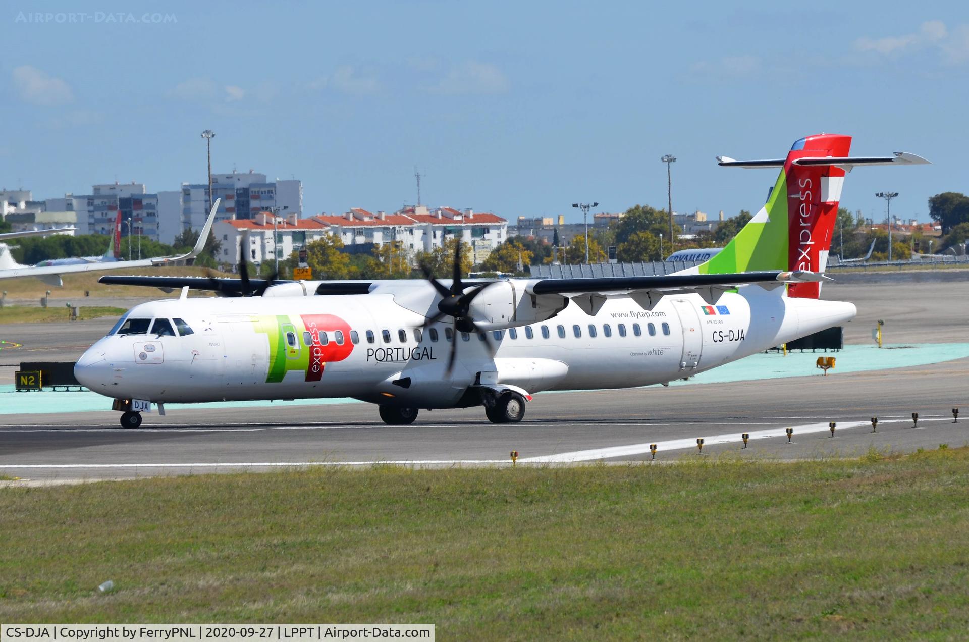CS-DJA, 2015 ATR 72-600 (72-212A) C/N 1294, TAP Express ATR72 for departure