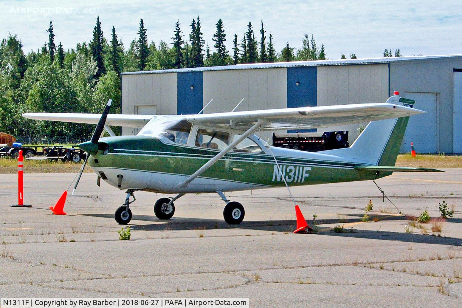 N1311F, 1966 Cessna 172G C/N 17254806, N1311F   Cessna 172G Skyhawk [172-54806] Fairbanks~G 27/06/2018