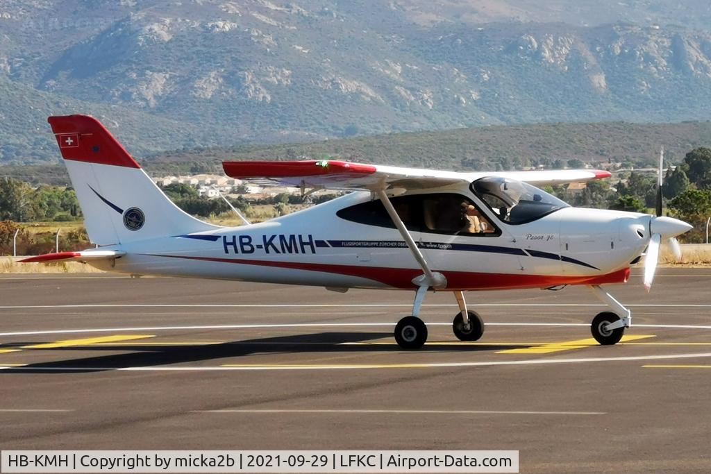 HB-KMH, 2015 Tecnam P-2008JC C/N 1042, Parked
