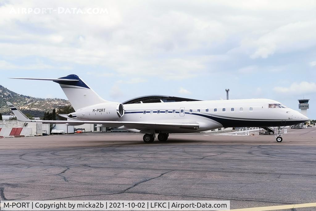 M-PORT, 2019 Bombardier BD-700-1A11 Global 5000 C/N 9868, Parked