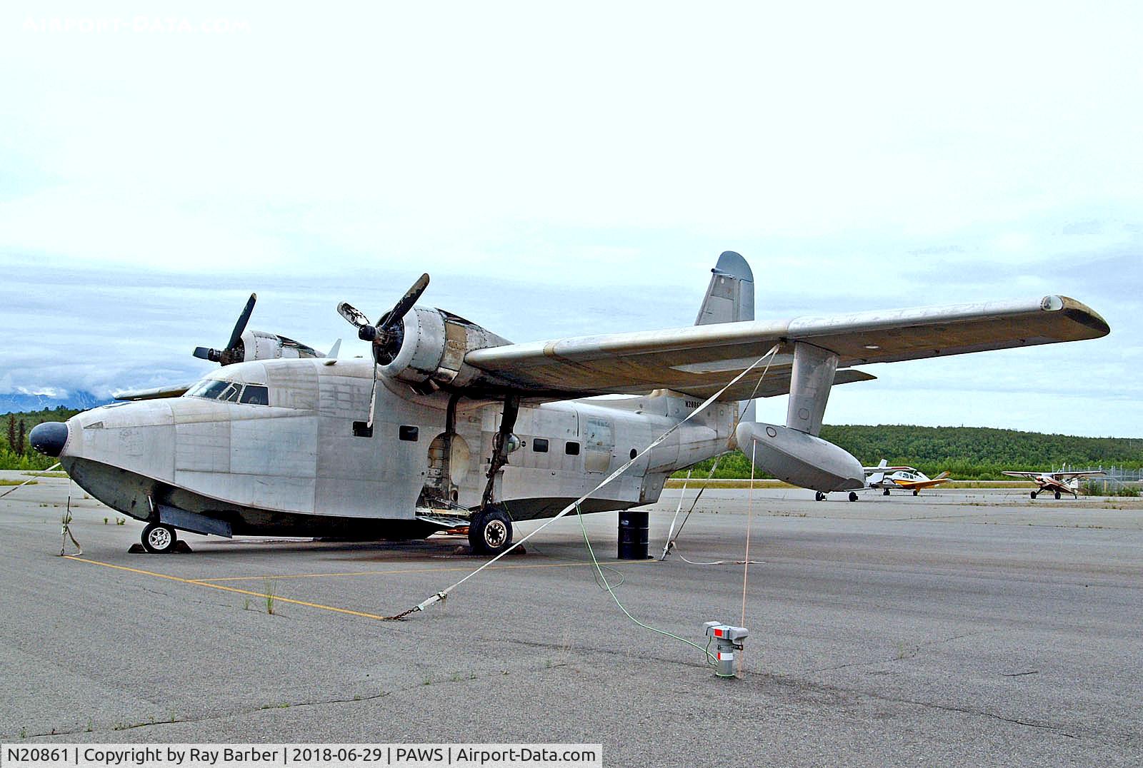 N20861, 1955 Grumman HU-16D C/N 141278, N20861   Grumman G-64UF-1 Albatross [G425] (Upper Limit LLC) Wasilla~N 29/06/2018