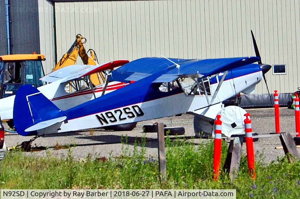 N92SD, 2001 Erickson Mark D ME-18 C/N 12-6-50, N92SD   Erickson Mark D ME-18 [12-6-50] Fairbanks-Metro Field~N 27/06/2018