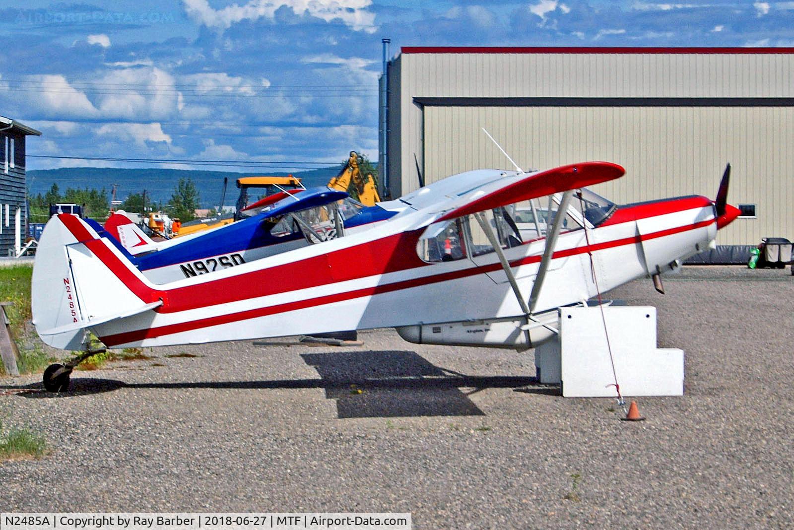 N2485A, 1952 Piper PA-18-150 Super Cub C/N 18-1954, N2485A   Piper PA-18-135 Super Cub [18-1954] Fairbanks-Metro Field~N 27/06/2018