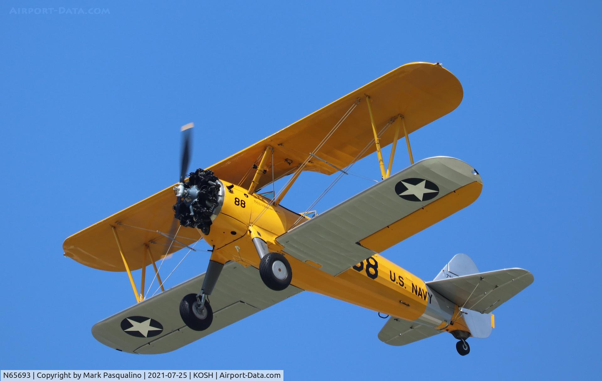N65693, 1942 Boeing B75N1 C/N 75-6966, Stearman