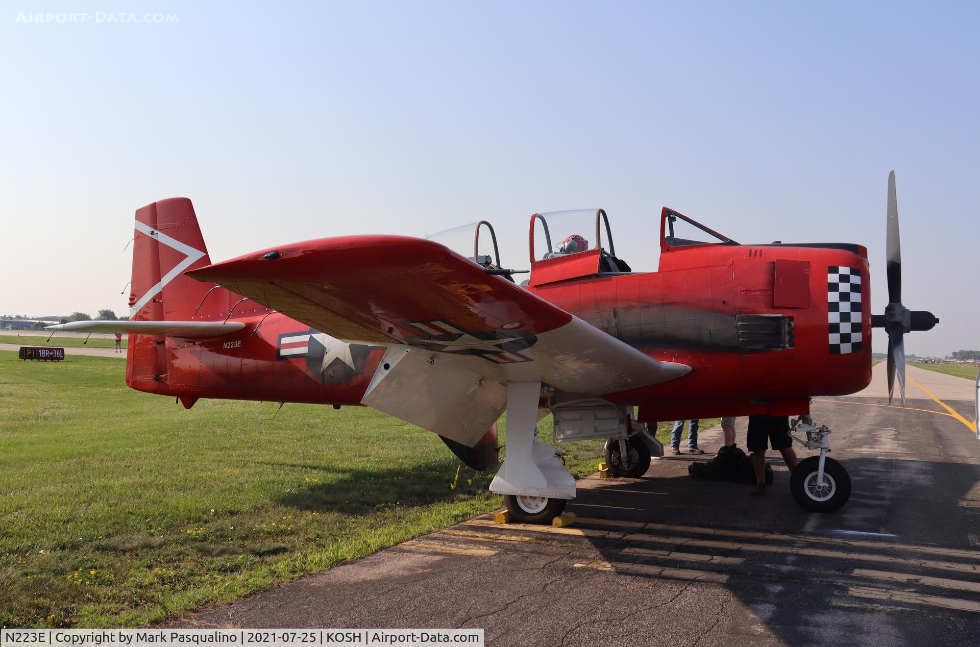 N223E, 1955 North American T-28B Trojan C/N 200343, North American T-28B