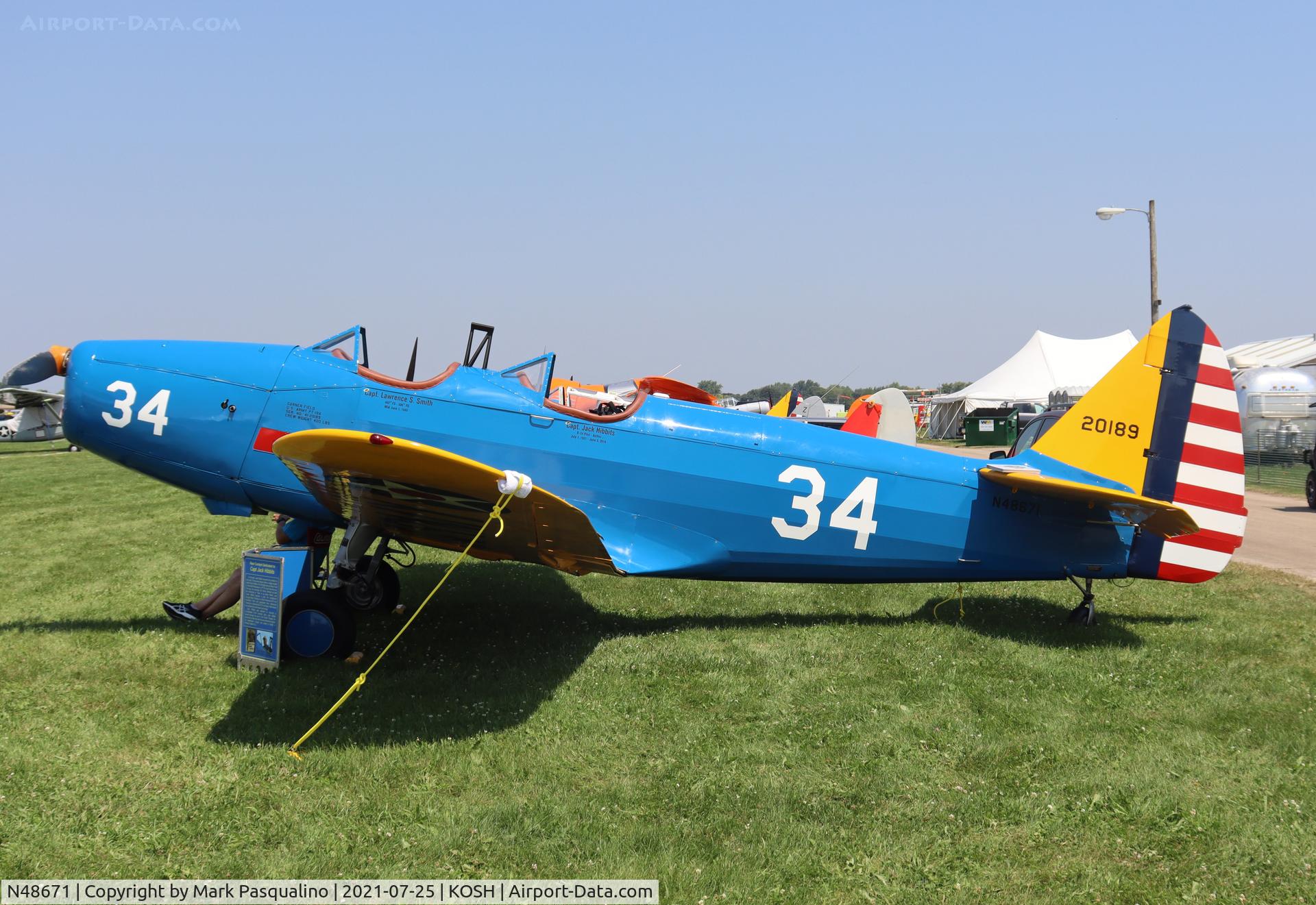 N48671, 1941 Fairchild M-62A C/N T41-1191, Fairchild PT-19A