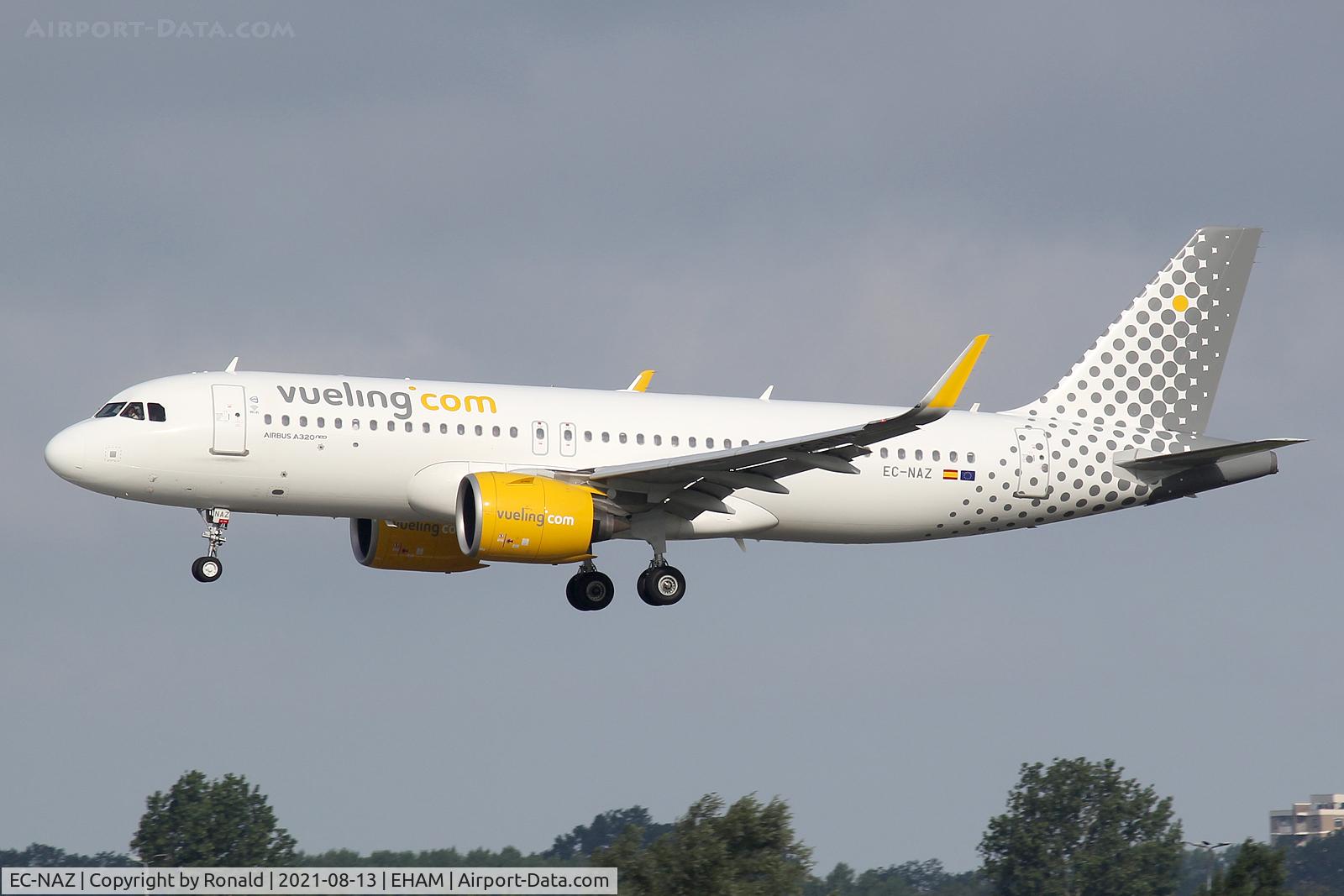 EC-NAZ, 2018 Airbus A320-271N C/N 8648, at spl
