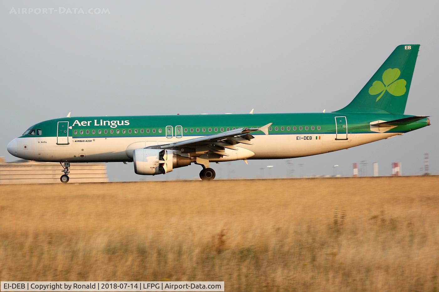 EI-DEB, 2004 Airbus A320-214 C/N 2206, at cdg