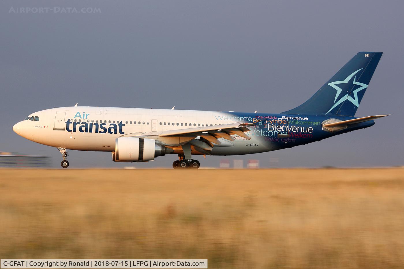 C-GFAT, 1990 Airbus A310-304 C/N 545, at cdg