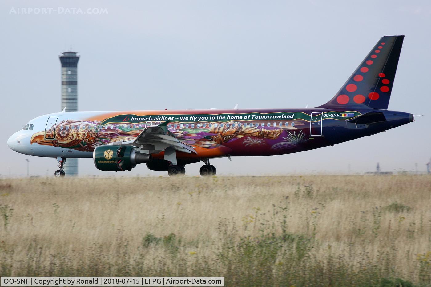 OO-SNF, 2006 Airbus A320-214 C/N 2810, at cdg