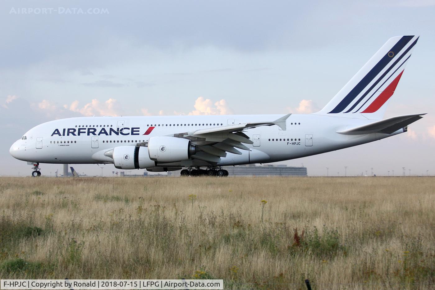 F-HPJC, 2009 Airbus A380-861 C/N 043, at cdg