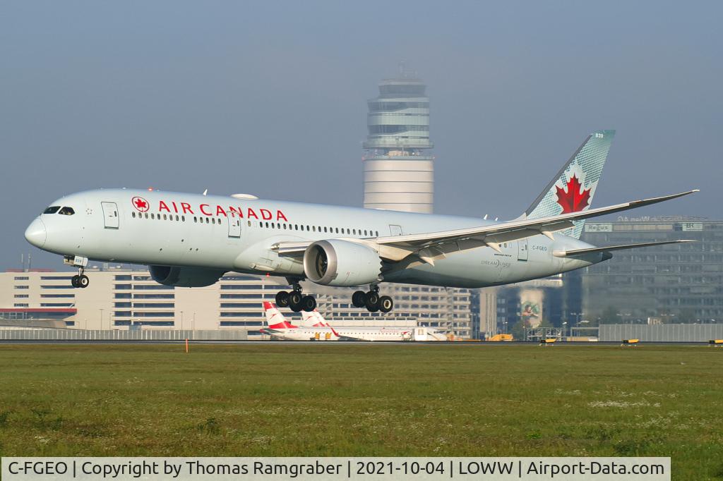 C-FGEO, 2016 Boeing 787-9 Dreamliner C/N 37180, Air Canada Boeing 787-9 Dreamliner