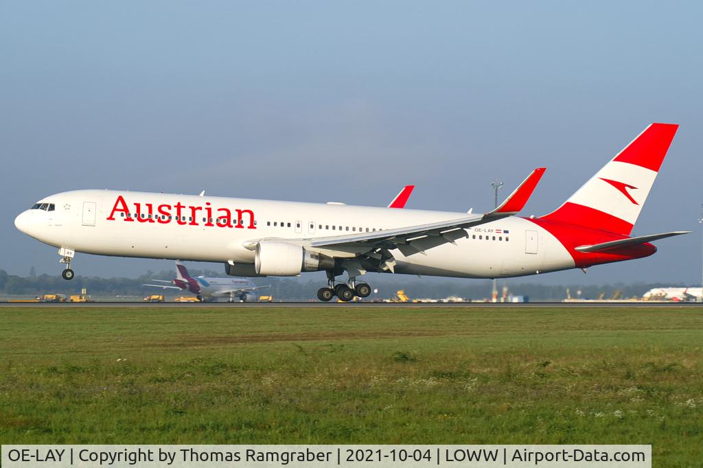 OE-LAY, 1998 Boeing 767-3Z9/ER C/N 29867, Austrian Airlines Boeing 767-300ER