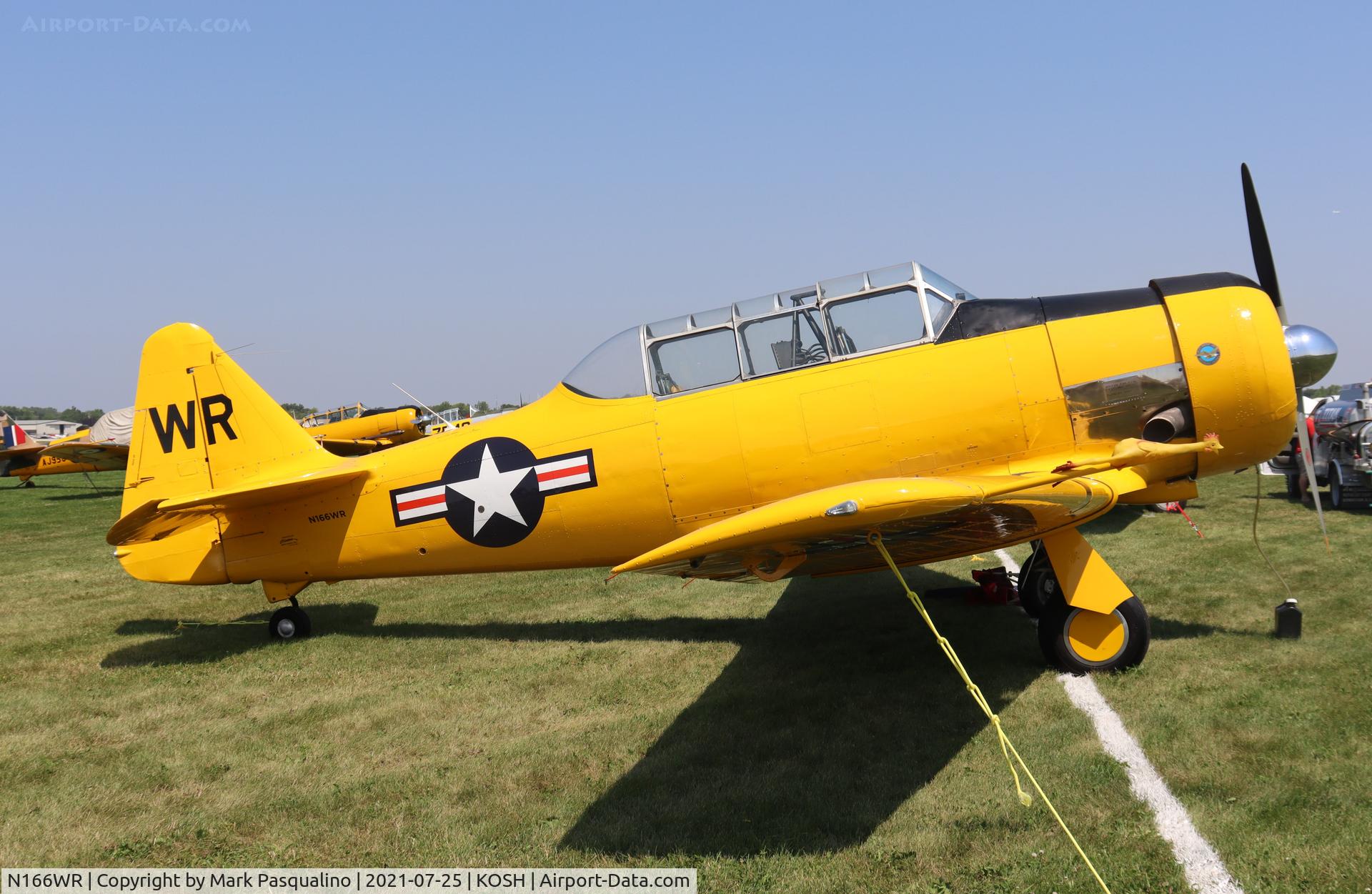 N166WR, North American T-6G Texan C/N 168-401, North American T-6G