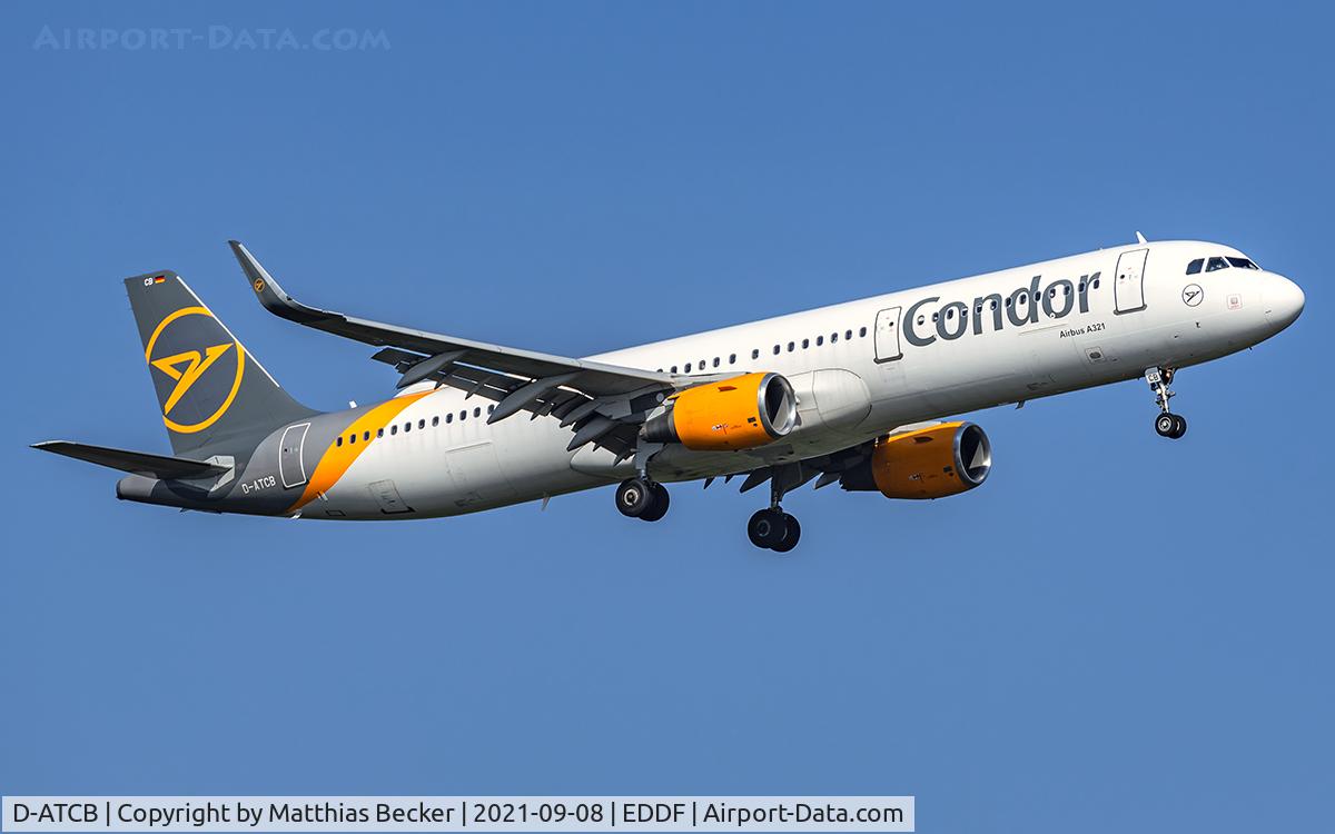 D-ATCB, 2015 Airbus A321-211 C/N 6432, D-ATCB