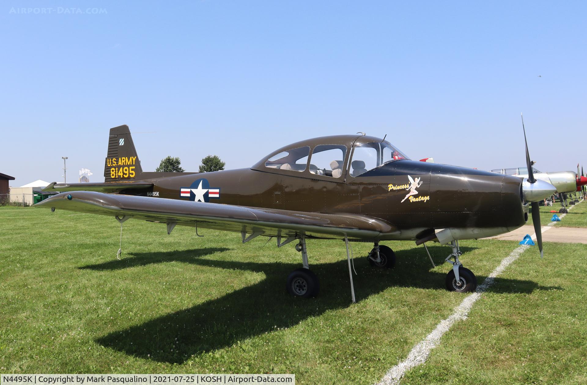 N4495K, 1948 Ryan Navion C/N NAV-4-1495, Ryan Navion