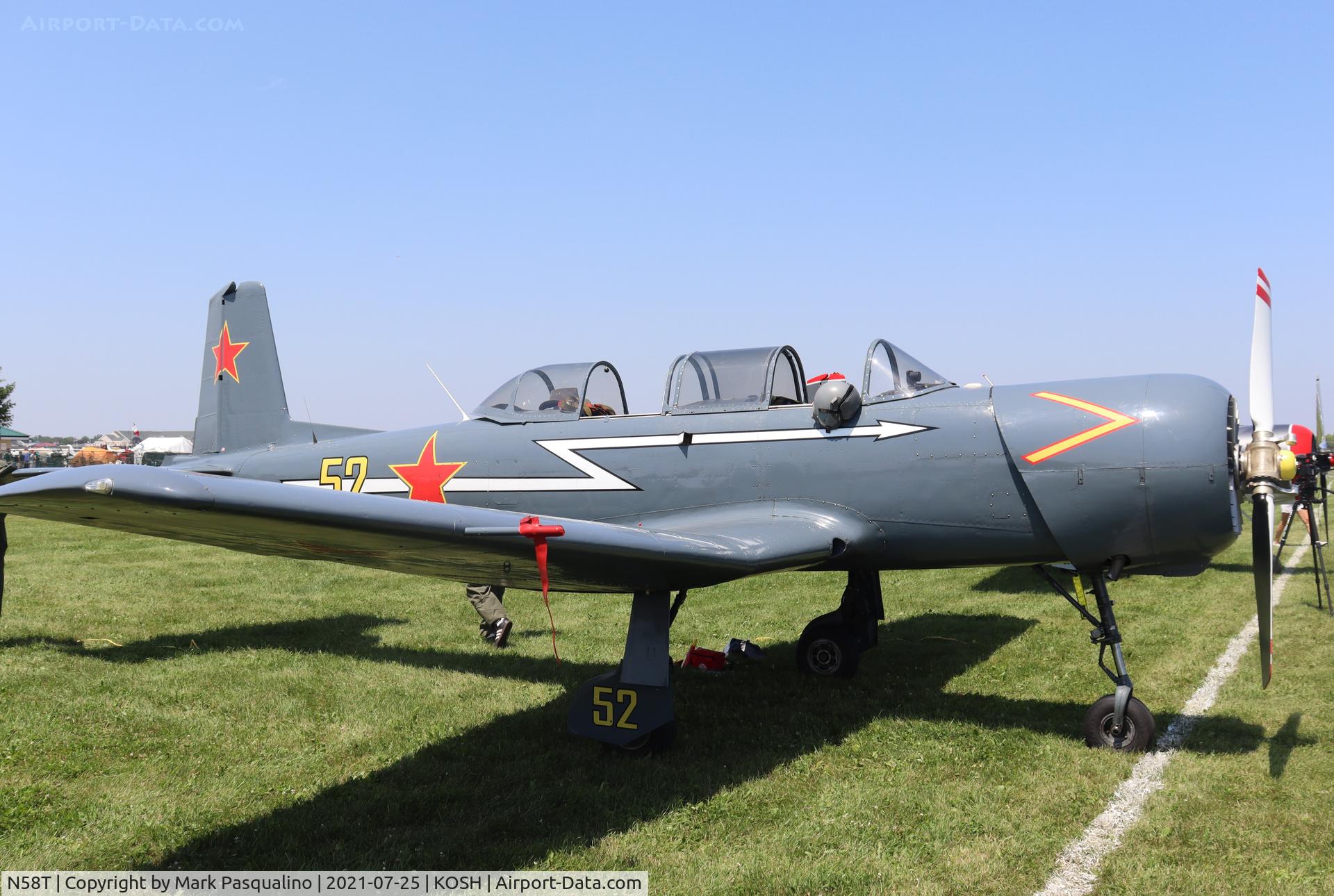 N58T, 1972 Nanchang CJ-6 C/N 2851208, Nanchang CJ-6