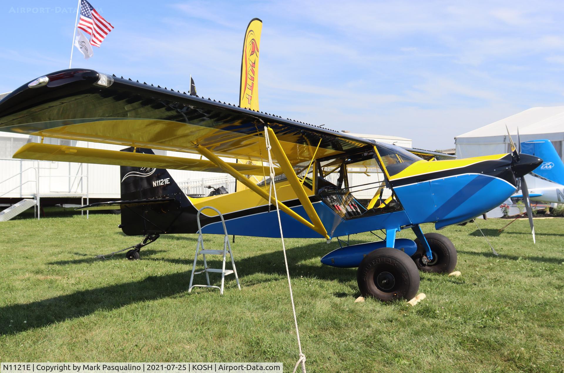 N1121E, 2019 Kitfox Aircraft S7 Super Sport C/N KA18333388, Kitfox S7 Super Sport
