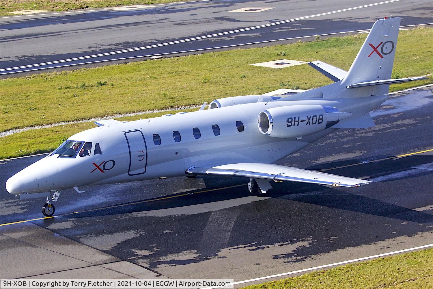 9H-XOB, 2006 Cessna 560 Citation XLS C/N 560-5621, At Luton