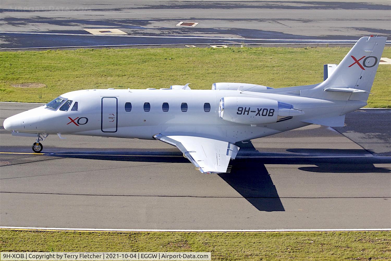 9H-XOB, 2006 Cessna 560 Citation XLS C/N 560-5621, At Luton
