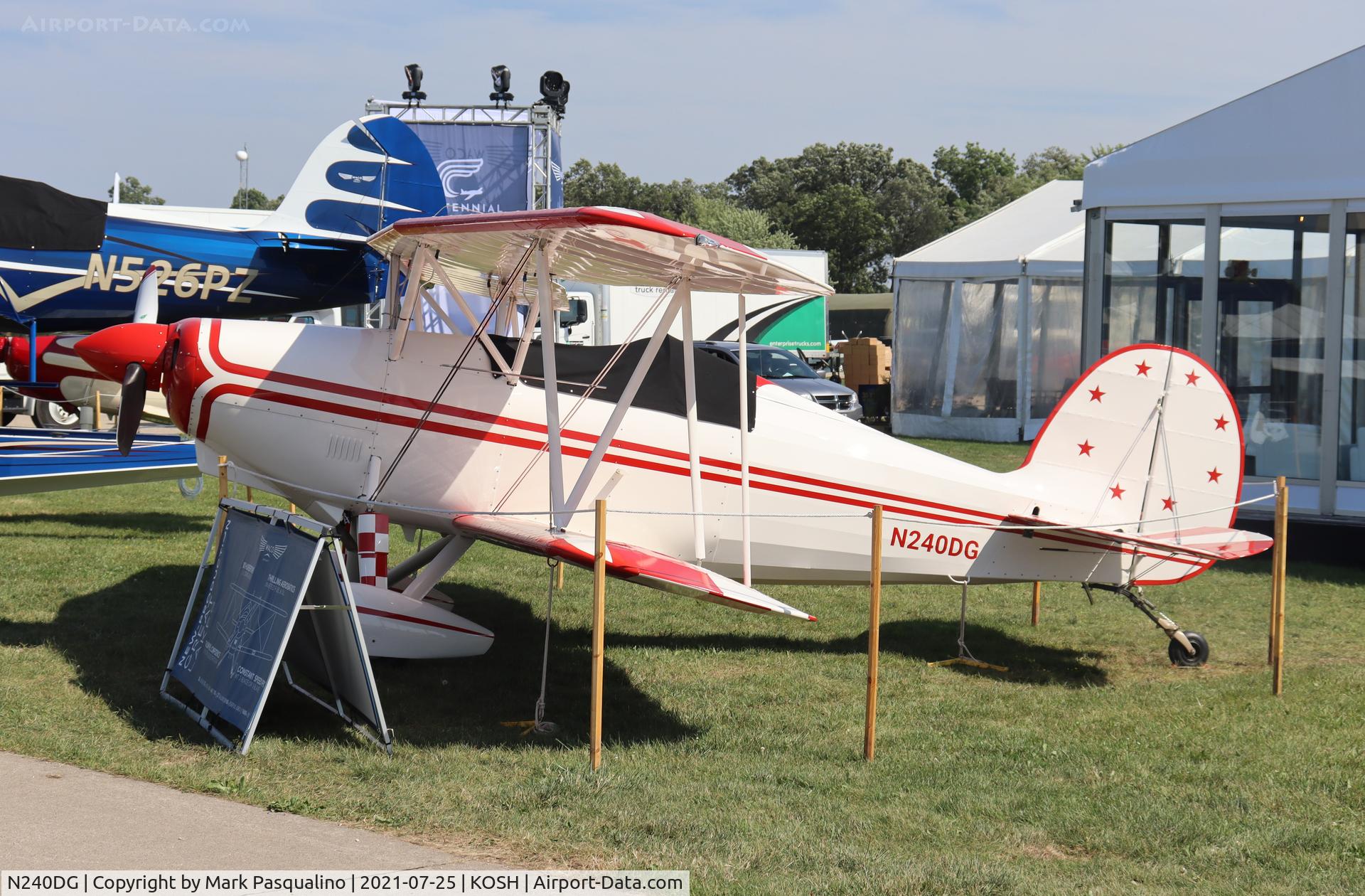 N240DG, 2014 Waco 2T-1A2 C/N 1202, Waco 2T-1A2