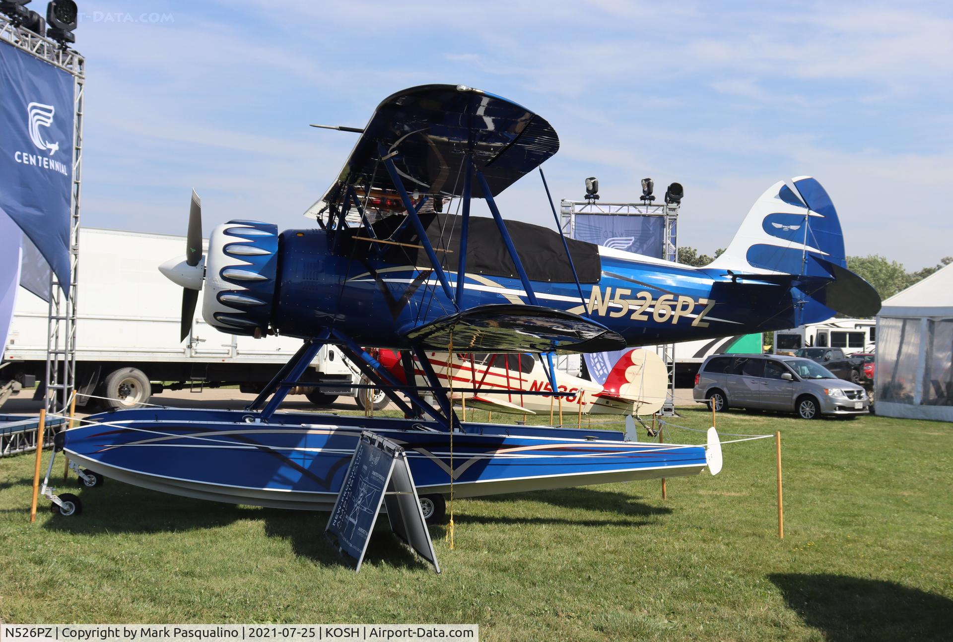 N526PZ, 2020 Waco YMF-5C C/N F5C-8F156, Waco YMF-5C