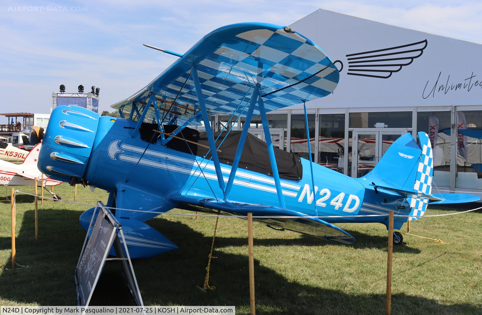 N24D, 2013 Waco YMF-5D C/N F5C-8-135, Waco YMF-5C