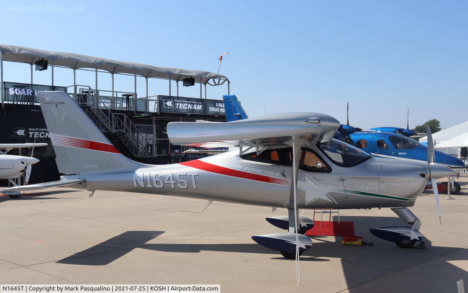 N1645T, 2021 Tecnam P92 Echo Mk.II C/N 1645, Tecnam P92 Echo